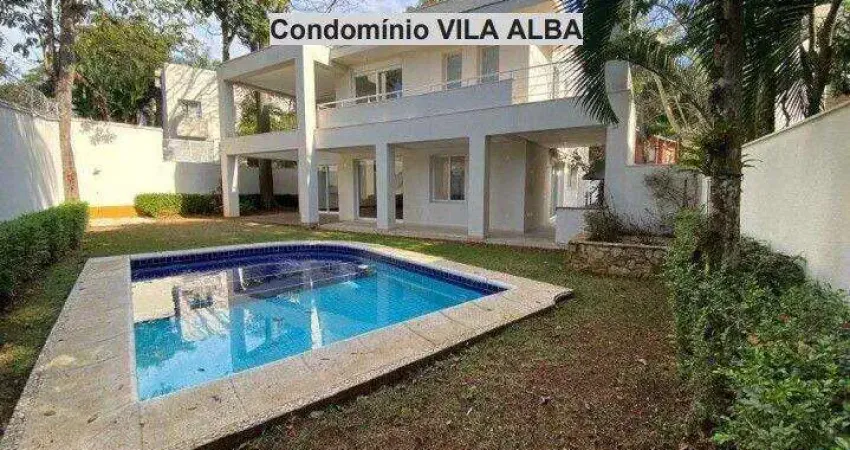 Casa em condominio fechado com 4 suítes 8 vagas à venda rua job lane - alto da boa vista