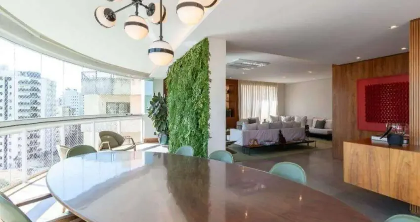 Apartamento com 3 suítes 4 vagas à venda alameda dos tupiniquins - moema