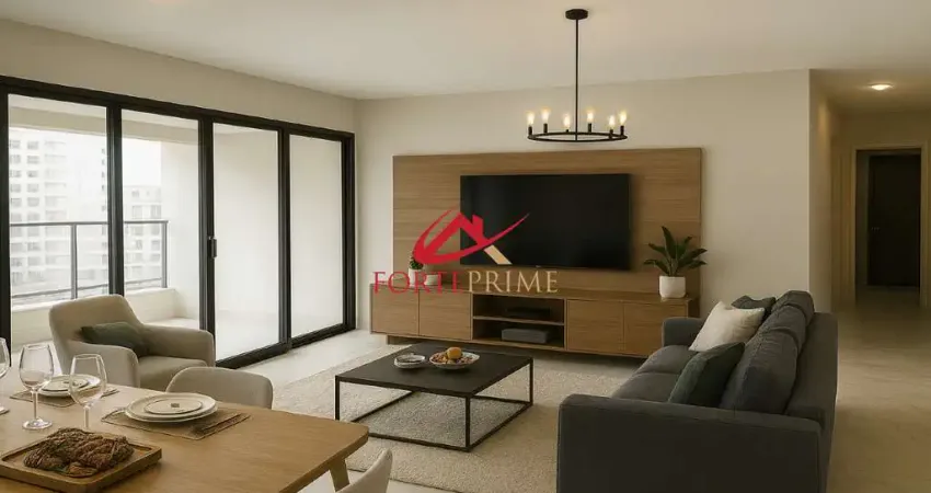 Apartamento com 131 m² 3 suítes 2 vagas à venda gregorio serrao - vila mariana