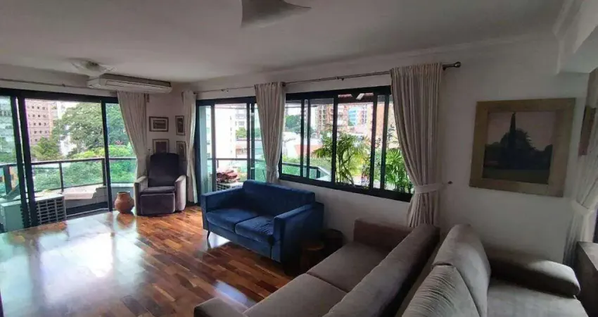 Apartamento com 3 dormitórios à venda, 200 m² por r$ 2.850.000,00 - moema - são paulo/sp