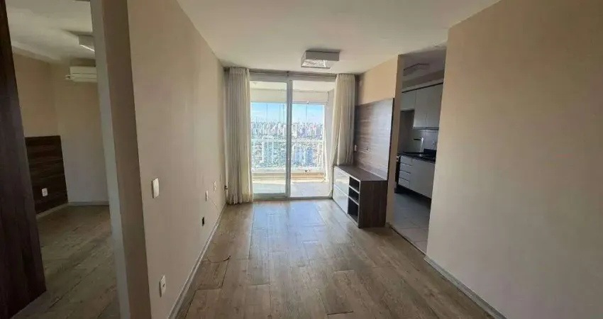 Apartamento com 1 dormitório para alugar, 44 m² por r$ 5.120,00/mês - brooklin - são paulo/sp