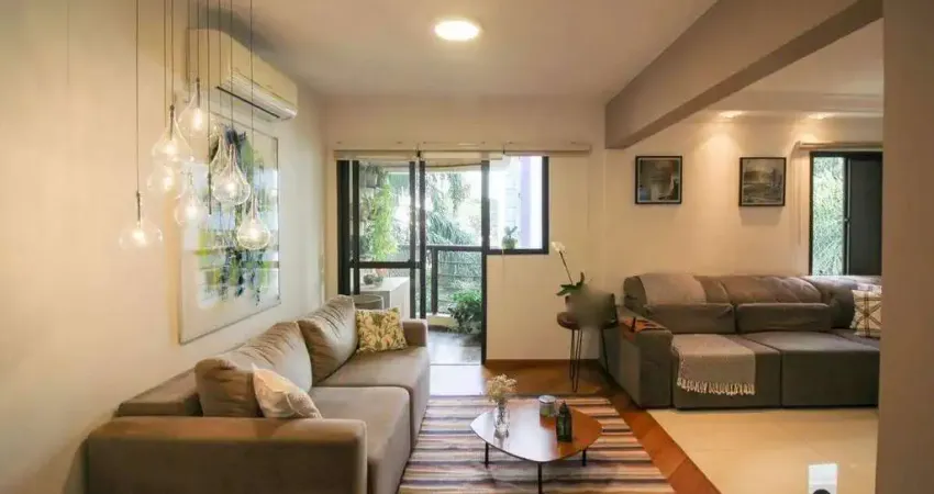 Apartamento brooklin paulista à venda — 85 m², 2 quartos, 2 vagas, mobiliado