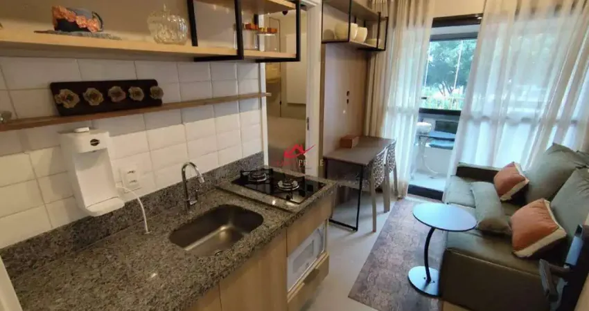 Frente na vila olímpia: apartamento 1 quarto com suíte, mobiliado, financiamento