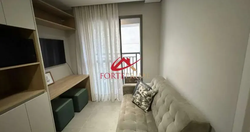 Apartamento mobiliado de 1 quarto, frente, jardim prudência – aluguel r$3.000