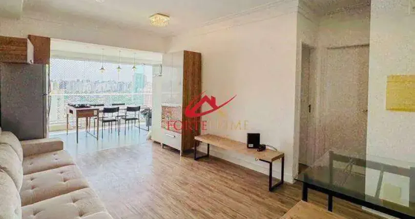 Apartamento mobiliado de 1 suítes no brooklin paulista – 52 m² com lazer completo