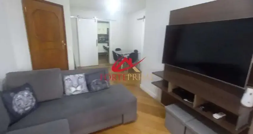 Apartamento mobiliado com 2 dormitórios (1 suíte) + escritório