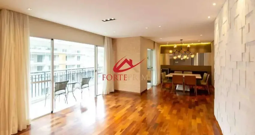 Excelente apartamento de alto padrão semi mobiliado de 178m² para locação no condomínio paulistânia bosque residencial – rua pensilvânia, brooklin