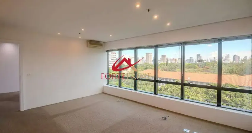 Conjunto comercial em jardim paulista (frente) – 68m² + 68m², 3 vagas e 2 banheiros