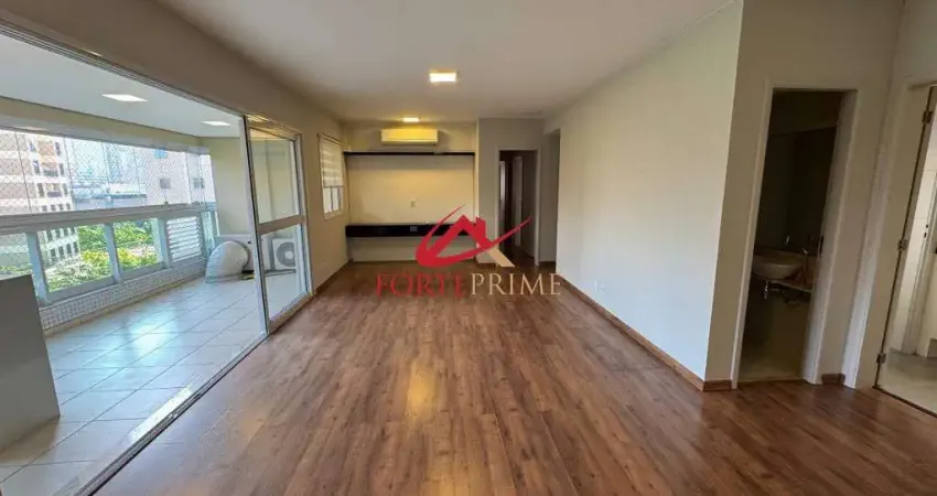 Apartamento com 3 dormitórios para alugar, 124 m² - brooklin paulista - são paulo/sp