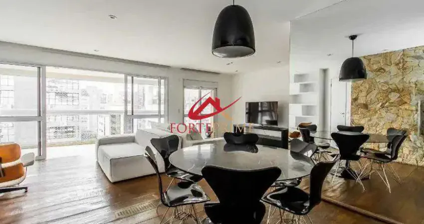 Maravilhoso apartamento mobiliado de alto padrão – 125m² para locação no condomínio camp life – vila olímpia