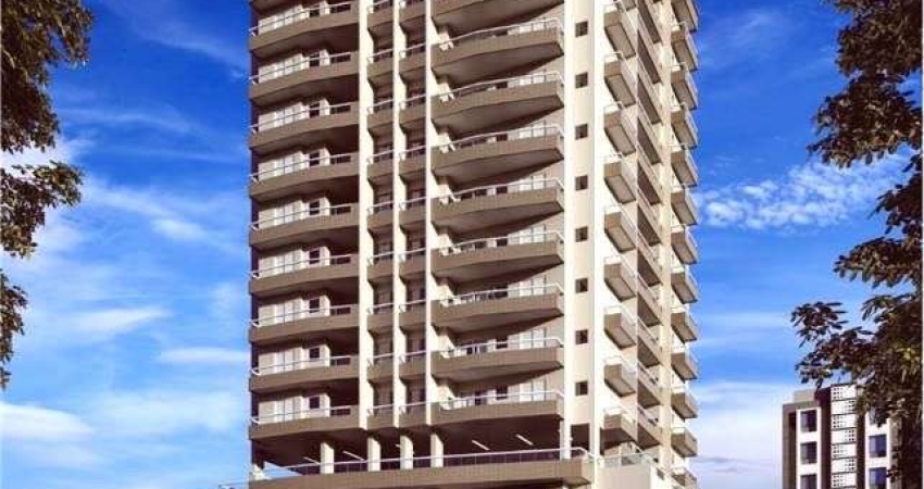 Apartamento com varanda gourmet e 2 dormitórios à venda, 68 m² por R$ 500.000 - Aviação - Praia Grande/SP