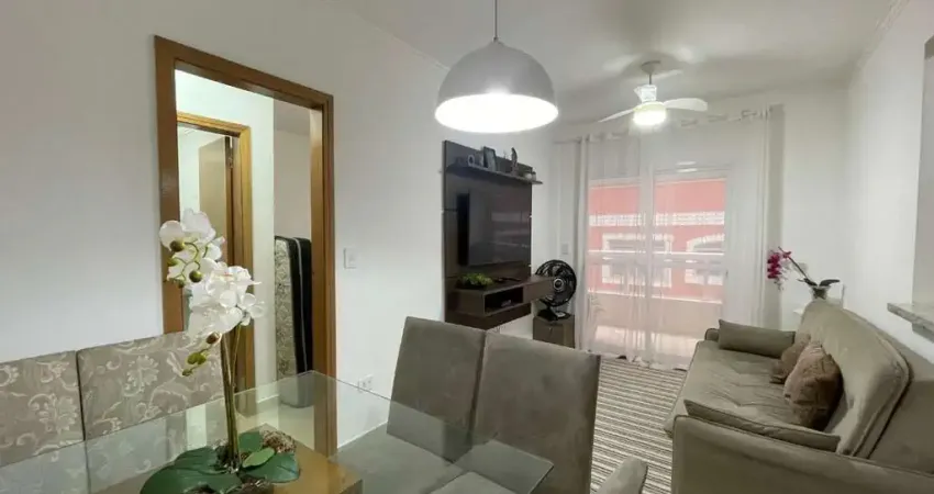 Apartamento com 1 dormitório à venda, 64 m² por r$ 440.000,00 - vila guilhermina - praia grande/sp