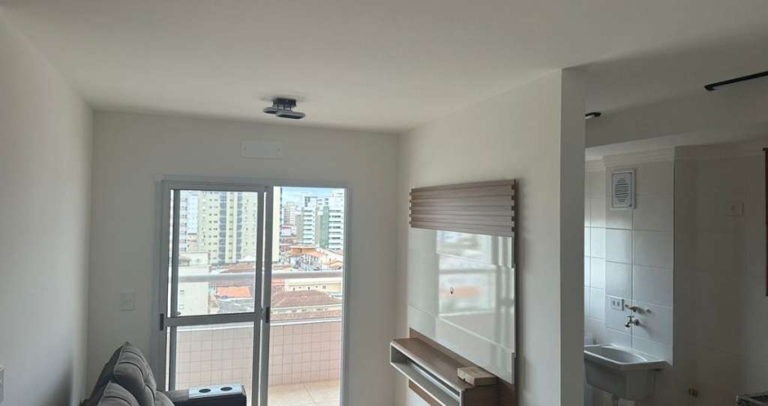 Apartamento mobiliado com 2 dormitórios à venda, 55 m² por R$ 410.000 - Guilhermina - Praia Grande/SP