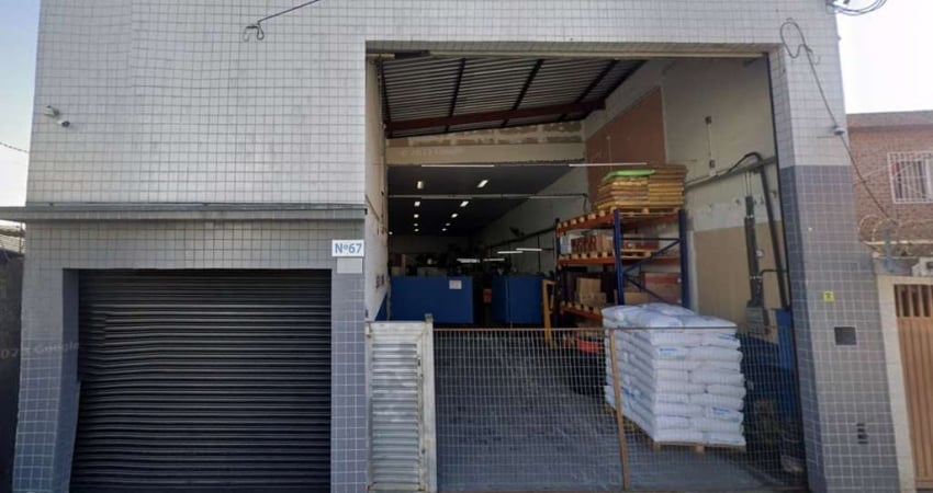 Galpão para alugar, 300 m² por R$ 7.814,85/mês - Vila Palmares - Santo André/SP