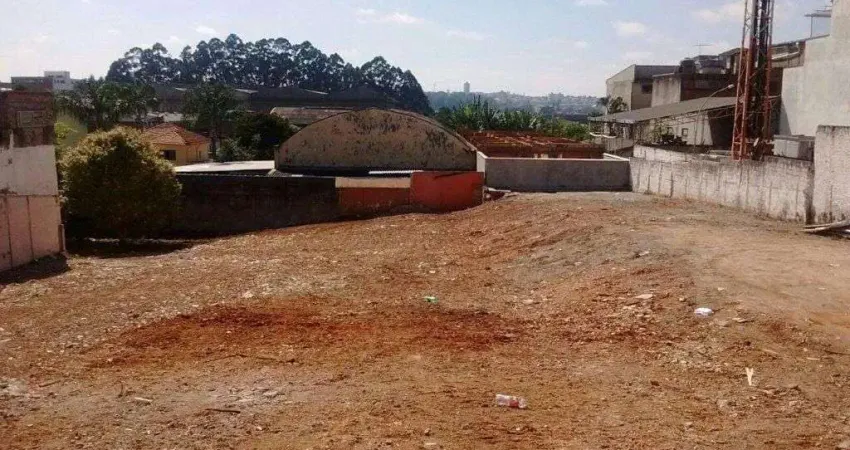 Terreno para alugar, 1762 m² por R$ 24.865,00/mês - Campestre - Santo André/SP