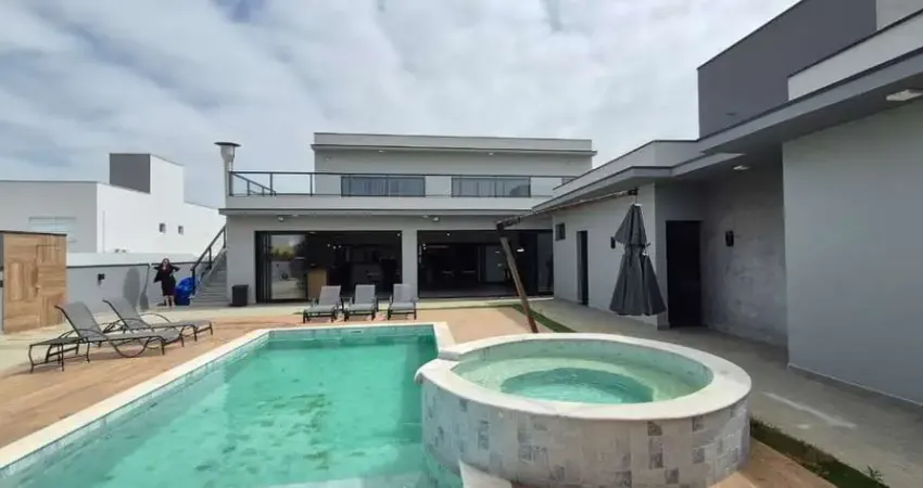 Casa com 5 dormitórios à venda, 477 m² por r$ 3.300.000,00 - portal dos lagos - boituva/sp