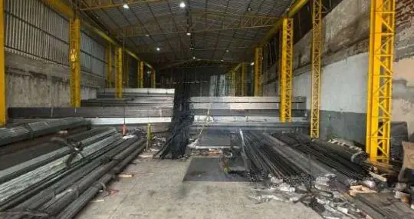 Galpão para alugar, 800 m² por r$ 22.000,00/mês - piraporinha - diadema/sp