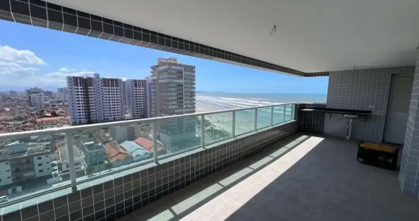 Apartamento com 3 dormitórios à venda, 112 m² por r$ 850.000,00 - caiçara - praia grande/sp