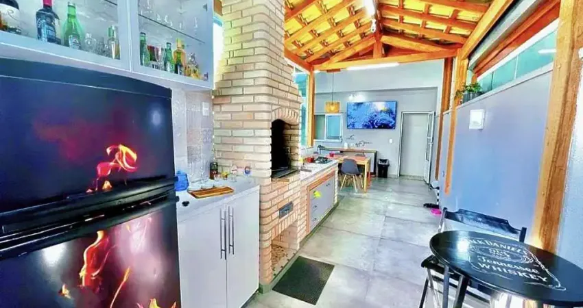 Cobertura com 2 dormitórios à venda, 128 m² por r$ 620.000,00 - vila scarpelli - santo andré/sp