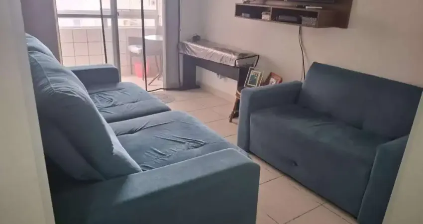 Apartamento com 1 dormitório à venda, 48 m² por r$ 265.000,00 - aviação - praia grande/sp