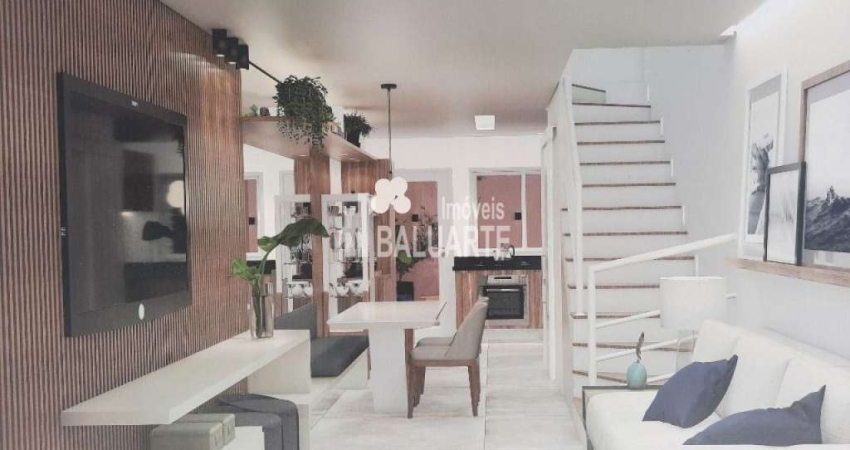 Sobrado com 2 dormitórios à venda, 77 m² por R$ 528.000,00 - Campo Grande - São Paulo/SP