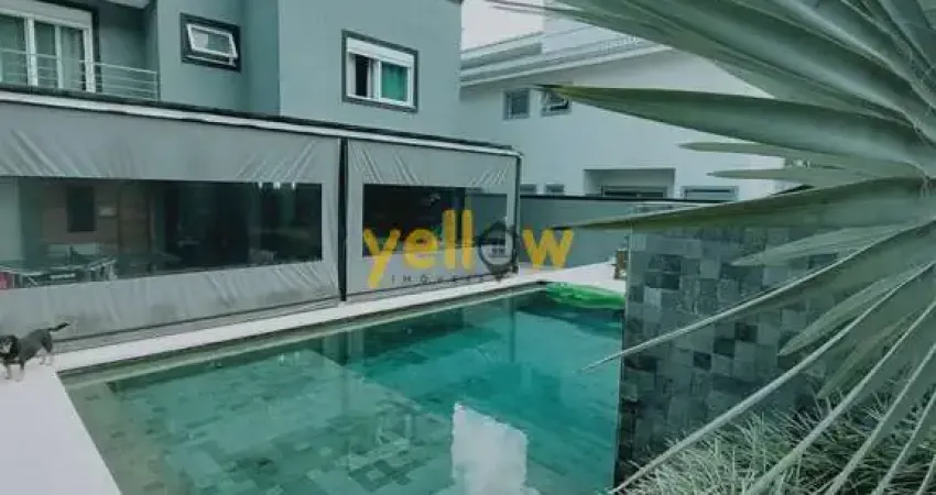 Casa em condomínio fechado em arujá, 4 suítes à venda e locação