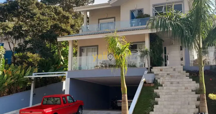 Casa de luxo em condomínio fechado com 499m² em arujá - 3 dormitórios e 3 suítes por r$ 3.200.000