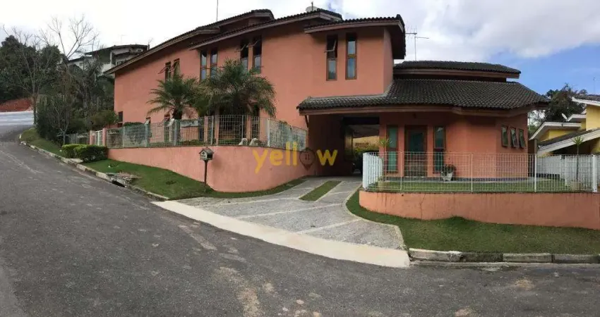 Casa de luxo em condomínio fechado em arujá - 320m², 5 dormitórios, 5 suítes, 6 banheiros - venda por r$2m