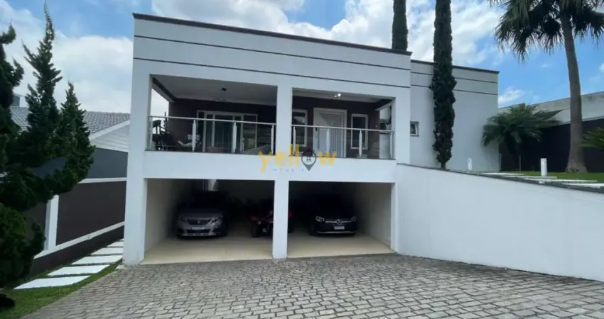 Casa de luxo em condomínio fechado em arujá com 4 suítes e 5 banheiros por r$ 4.5 milhões