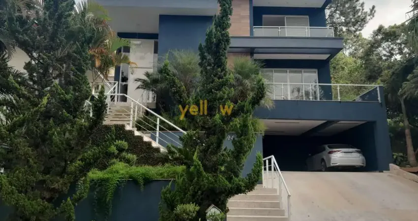 Casa de luxo em condomínio fechado hills iii - arujá com 3 suítes e 330m² por r$ 3.100.000