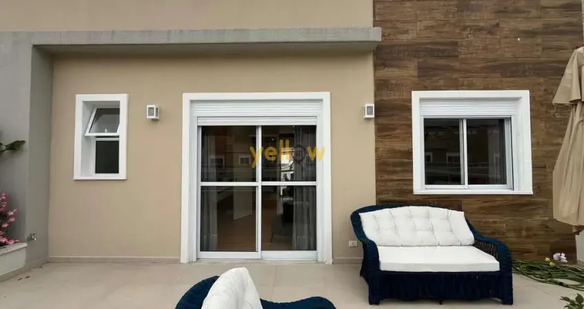 Casa em condomínio fechado no limoeiro arujá: 3 suítes, 201m²