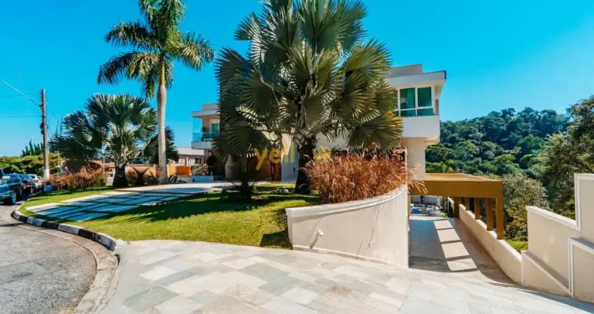 Casa de luxo à venda no condomínio hills iii arujá – 900m², 5 suítes