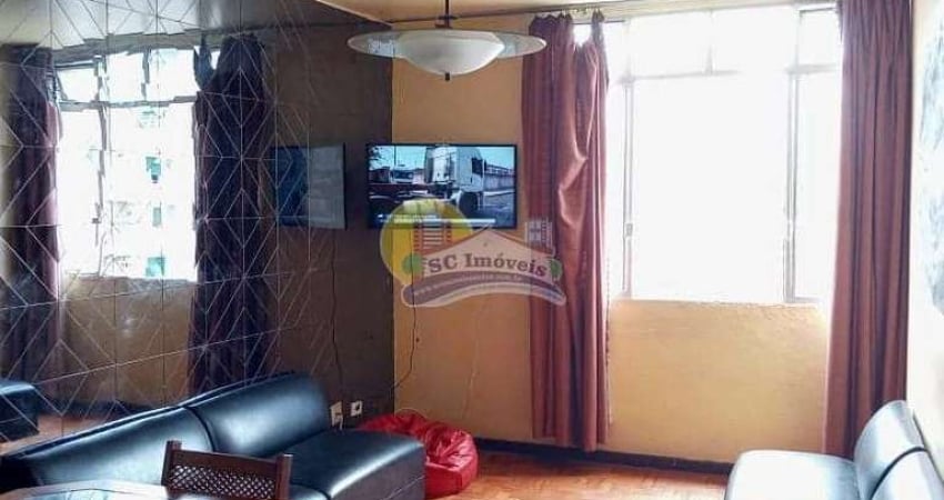 Apartamento com 3 quartos, Gonzaga, Santos - R$ 640 mil, Cod: 5233