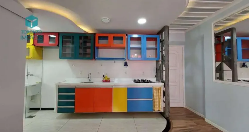 Apartamento de 1/4, varanda e uma vaga de garagem no centro de juiz de fora mg