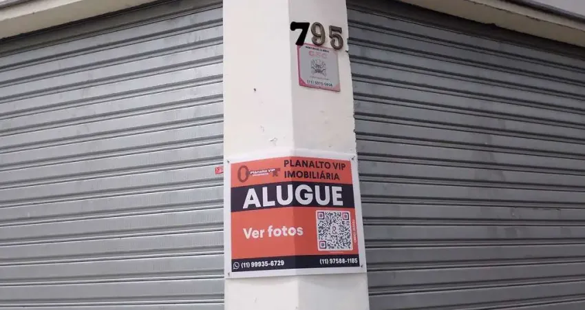 Ponto Comercial para Locação em São Paulo, Planalto Paulista, 1 dormitório, 1 banheiro