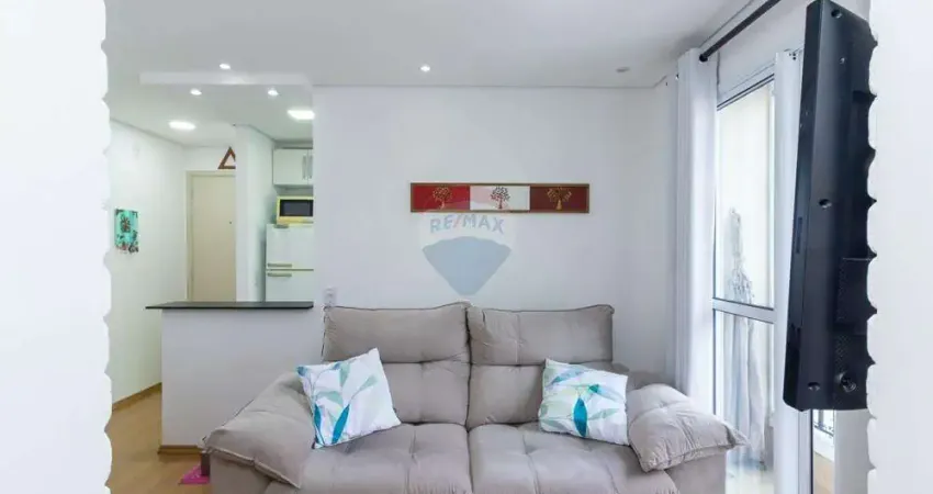 Apartamento com sacada e 2 dormitórios a venda no condomínio vivere city jaraguá residencial clube