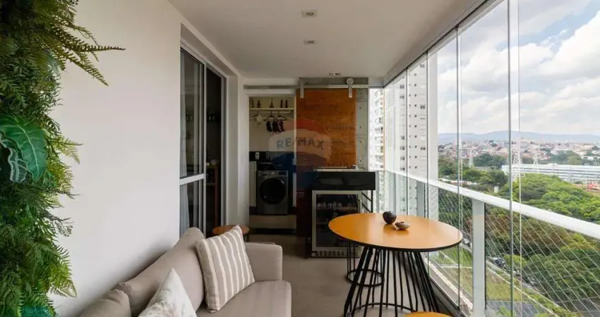Apartamento à Venda na Vila Anastácio, Zona Oeste de Sâo Paulo, 3 Quartos, Varanda Gourmet, 2 vagas, 87m²  R4 1.100.000,00.