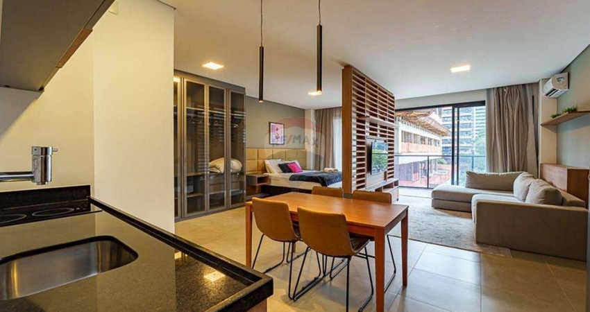 Apartamento à venda no Itaim Bibi, zona Sul de São Paulo com 1 dormitório e vaga de garagem  e 57m².