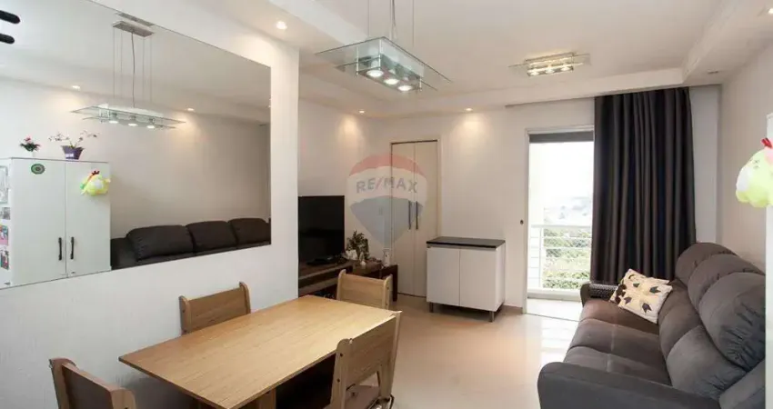 Apartamento à venda vila mangalot - 2 dormitórios -1 suíte e mais 1 closet - 1 vaga - 62m²