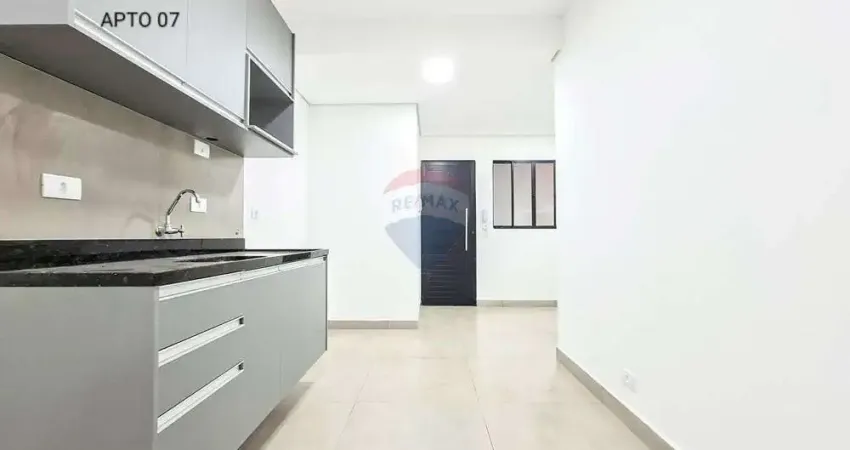 Apartamento nunca habitado à locação com 34m², 1 dormitório e varanda/quintal, na parapuã - brasilandia, zona norte de são paulo.