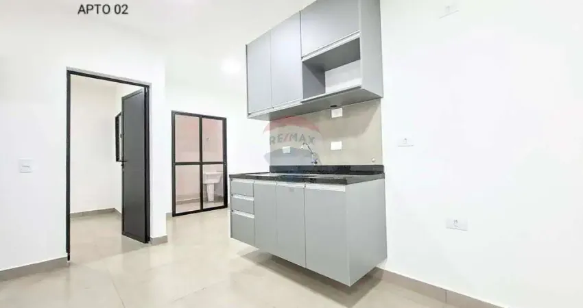 Apartamento nunca habitado à locação com 37m², 1 dormitório e varanda/quintal, na parapuã - brasilandia, zona norte de são paulo.