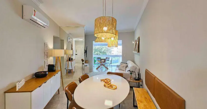 Apartamento com 3 dormitórios à venda, 87 m² por R$ 3.300.000,00 - Riviera de São Lourenço - Bertioga/SP