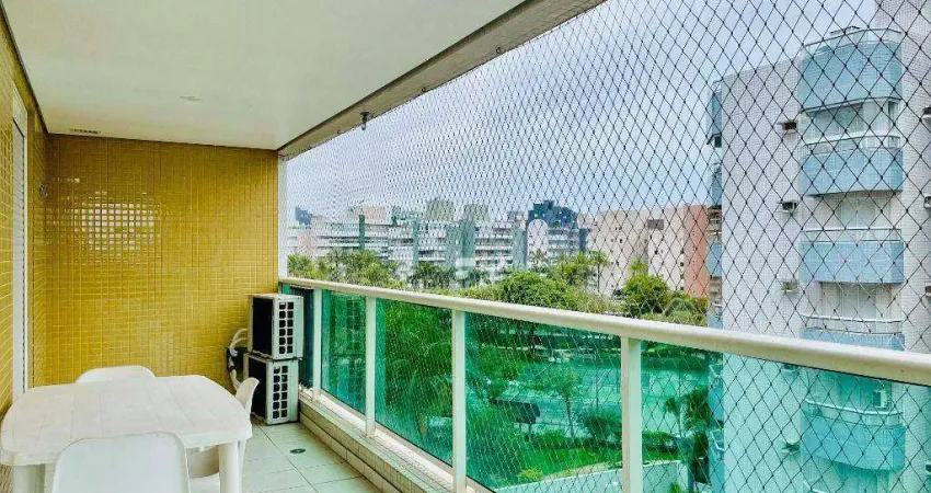 Apartamento com 3 dormitórios para alugar, 95 m² - Riviera de São Lourenço - Bertioga/SP