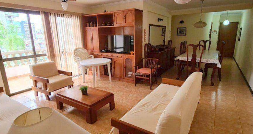 Apartamento com 3 dormitórios à venda, 127 m² por R$ 510.000,00 - Enseada - Guarujá/SP
