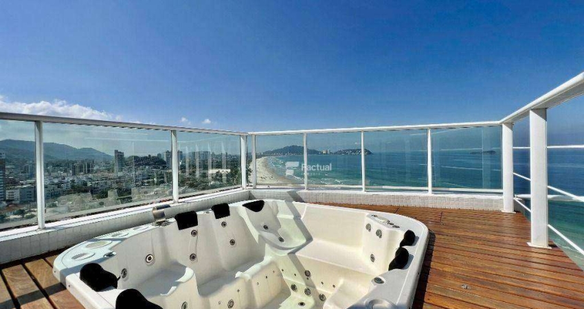 Cobertura com 4 dormitórios à venda, 340 m² por R$ 6.000.000,00 - Enseada - Guarujá/SP