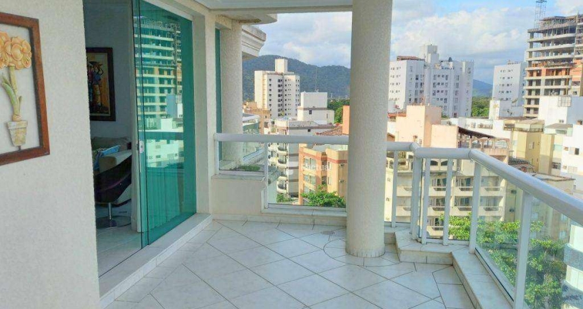Apartamento com 3 dormitórios à venda, 168 m² por R$ 1.500.000,00 - Enseada - Guarujá/SP