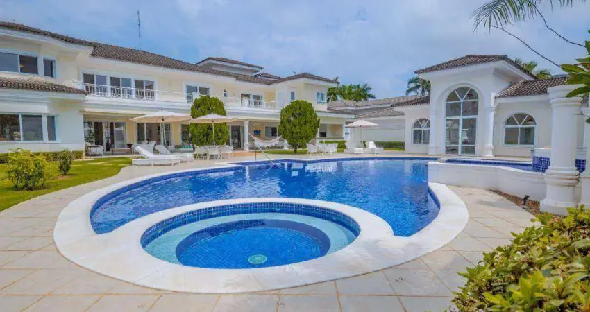 Casa com 7 dormitórios à venda, 1100 m² por r$ 11.000.000,00 - acapulco - guarujá/sp