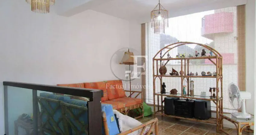 Cobertura com 3 dormitórios à venda, 158 m² por r$ 570.000,00 - enseada - guarujá/sp