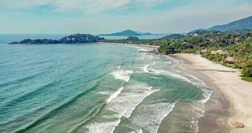 Terreno em condomínio fechado à venda na Rua México, 4686, Guararú, Guarujá