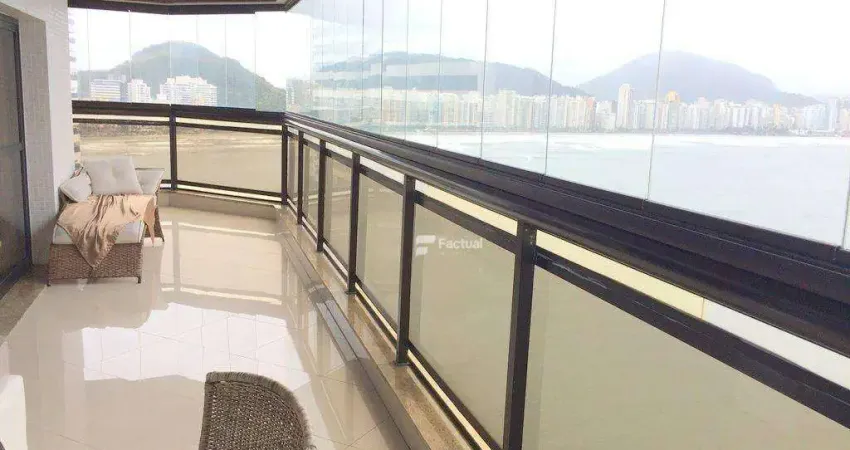 Apartamento com 4 dormitórios à venda, 251 m² por R$ 2.500.000,00 - Astúrias - Guarujá/SP
